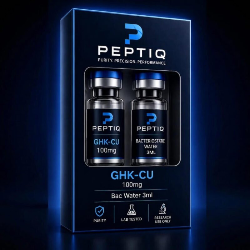 GHK-Cu 50mg copper research peptide UK, Peptiq Peptides
